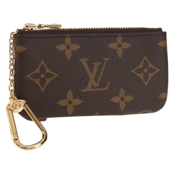 LOUIS VUITTON Handbags - LOUIS VUITTON Monogram Pochette Cles Coin Purse M60033 LV Auth yk19849A